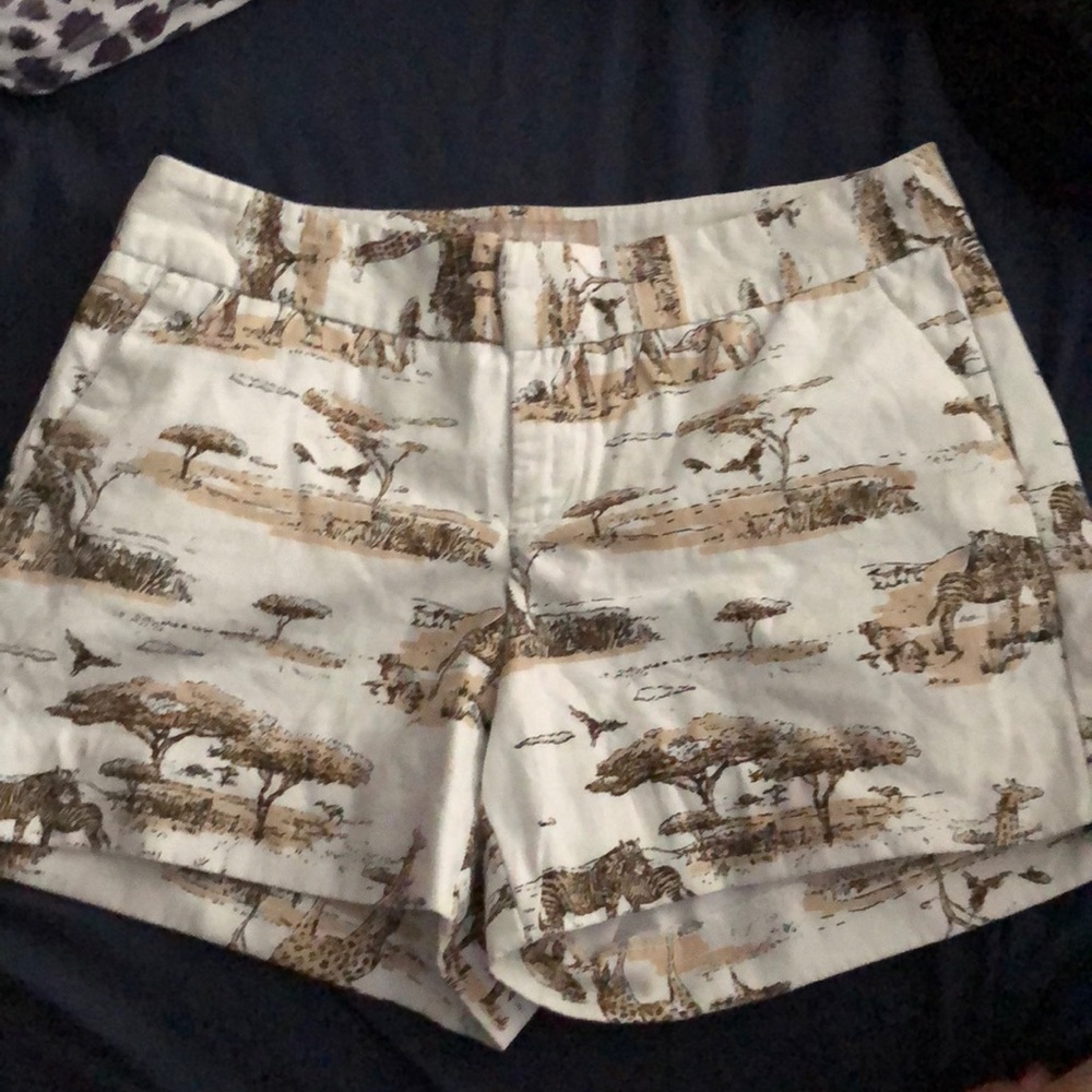 Banana Republic Safari Printed Shorts